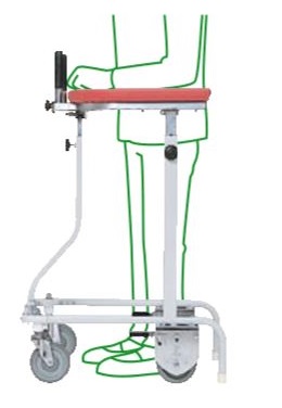 室内専用】折りたたみ式歩行車 抵抗器付き（在宅タイプ） TY157B-SL