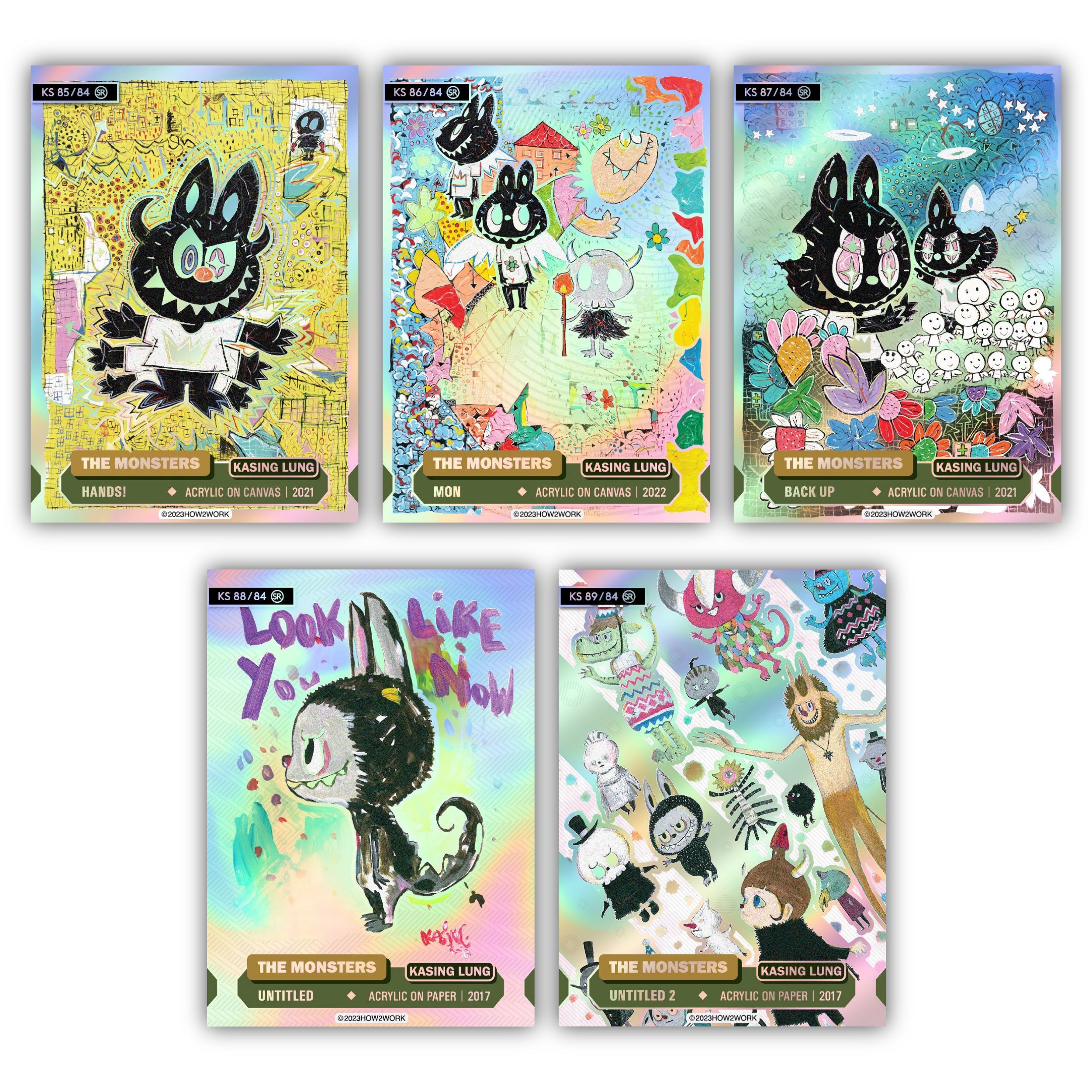 How2work The Monsters 2 ラブブトレカbox How2work】The Monster