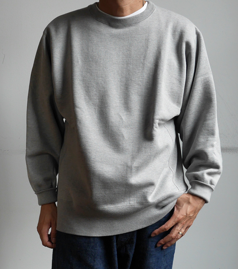 CIOTA スビンコットン 吊り裏毛 スウェットシャツ | 大阪心斎橋の