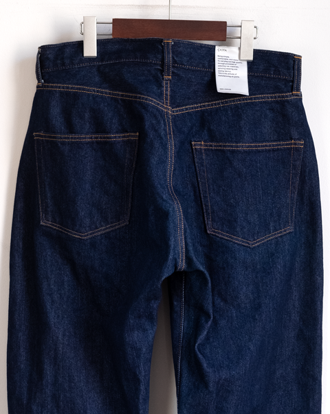 CIOTA 本藍スビンコットン 13.5oz ストレートデニム | 大阪心斎橋の