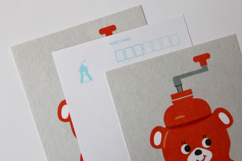 取扱終了】夏はがき タイガー氷削り器/サマーポストカード（懐かしい