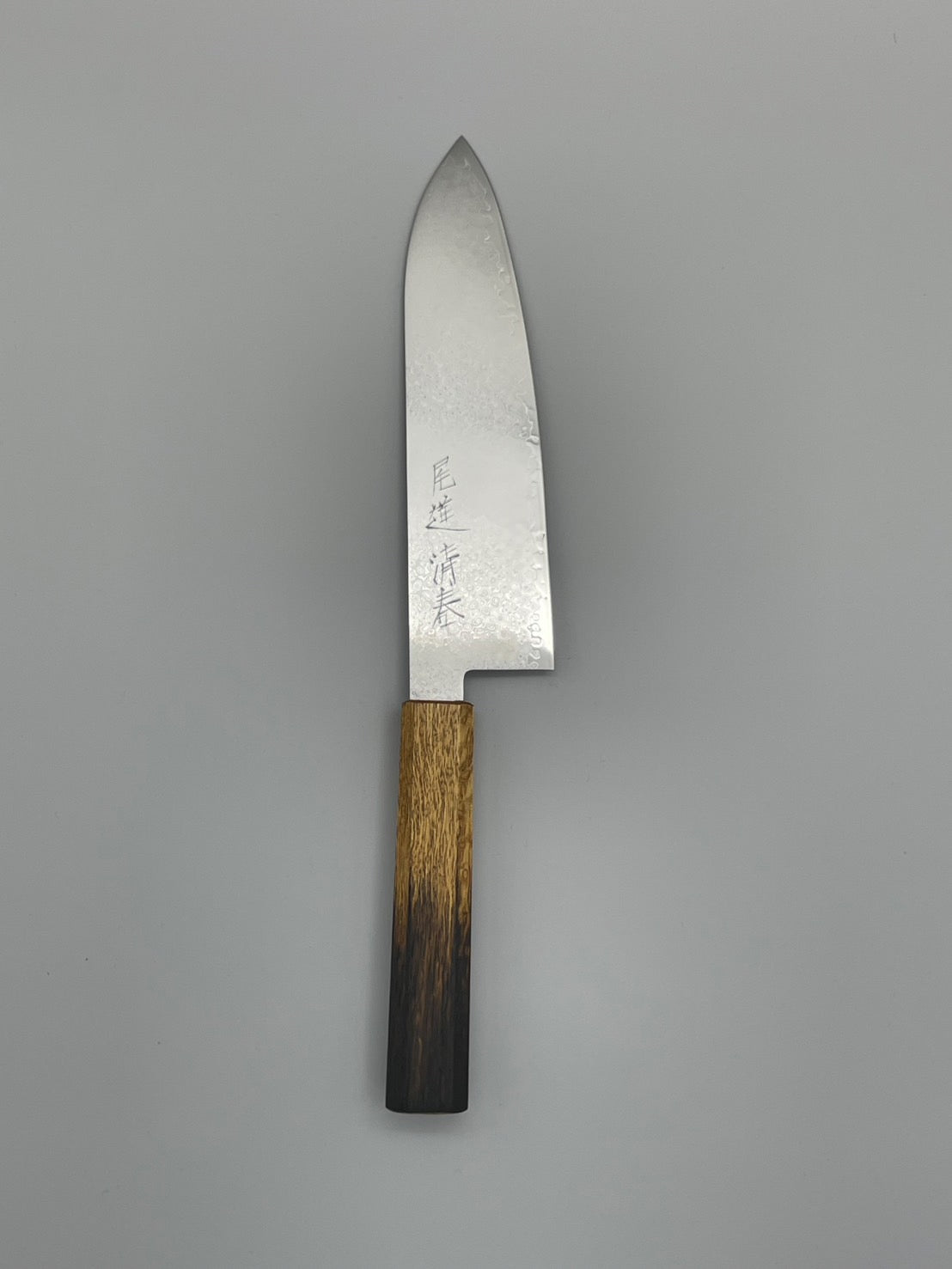 三徳包丁】ダマスカス 180mm 漆塗り柄 – 山崎清春商店~尾道刃物~