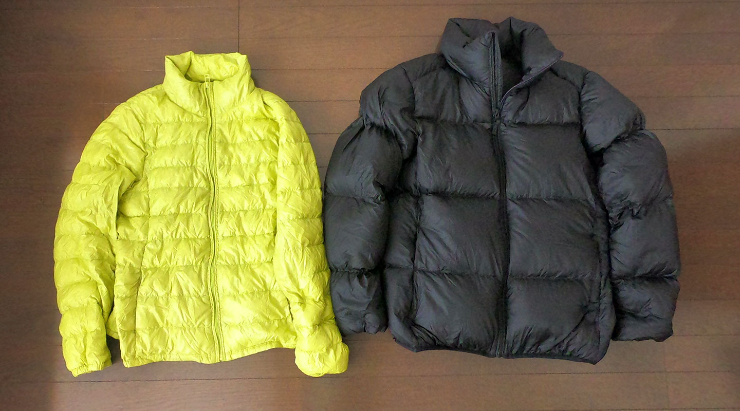 ユニクロウルトラライトダウンボリュームジャケットを登山用に