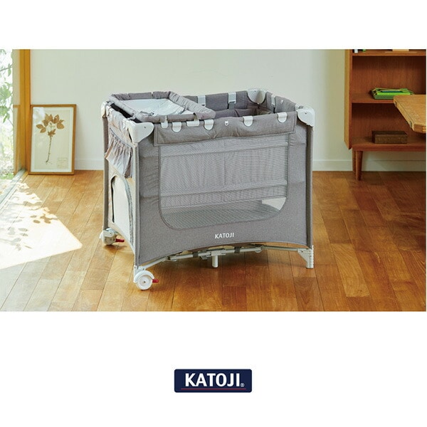 販売終了】ベビーベッド ポータブル 折りたたみ (おむつ替えテーブル