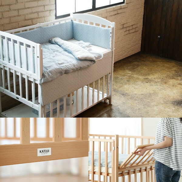 ベビーベッド 70×120cm 2314/2315 カトージ | 山善ビズコム オフィス