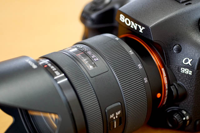 α99II標準ズームレンズは子供や日常スナップに【SONY DT 16-50mm F2.8
