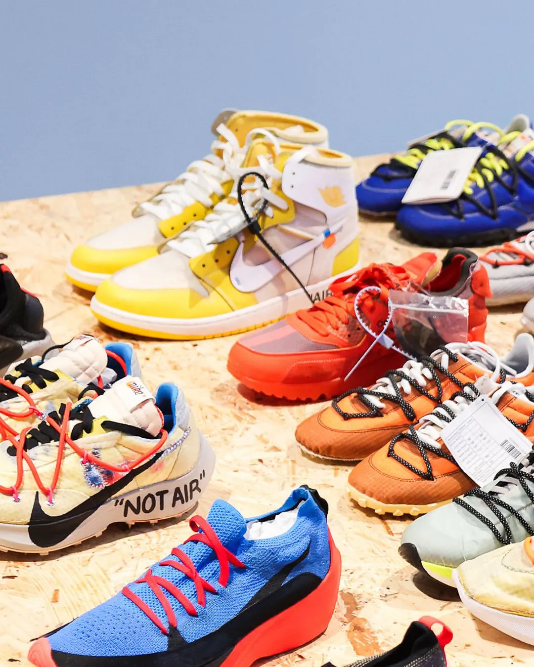 Off-White™ × NIKE の未発売サンプルモデルが公開 - Yakkun