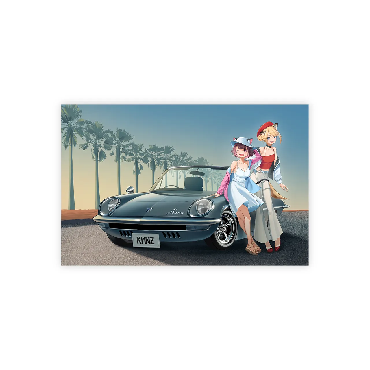 KMNZ Mazda Cosmo Poster - Yasoku Publishing