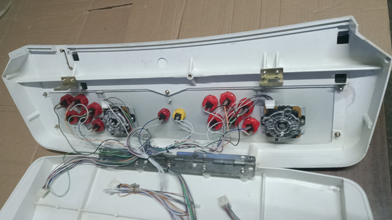 sega blast city control panel assy .original no cracks