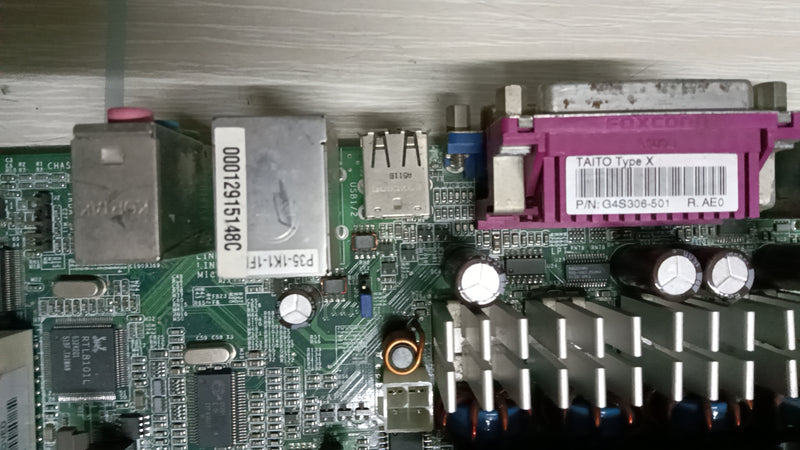 Taito Type X Mother Board w/cpu & rom . Arcade PCB. working