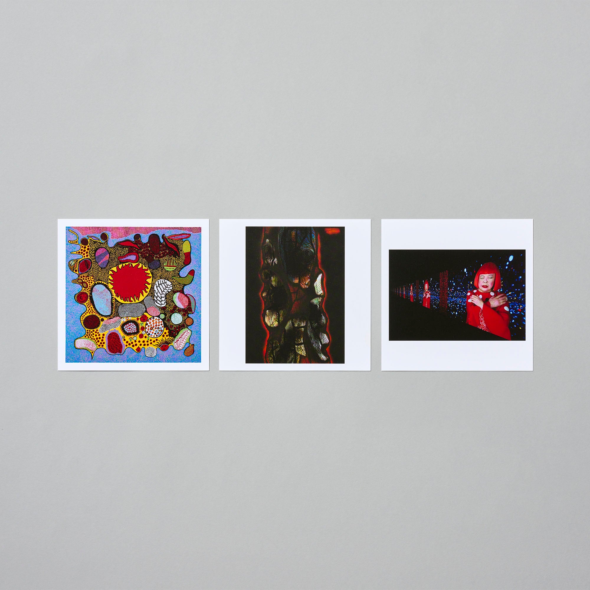 ポストカード 「私は死を乗り越えて生きてゆきたい」展｜草間彌生