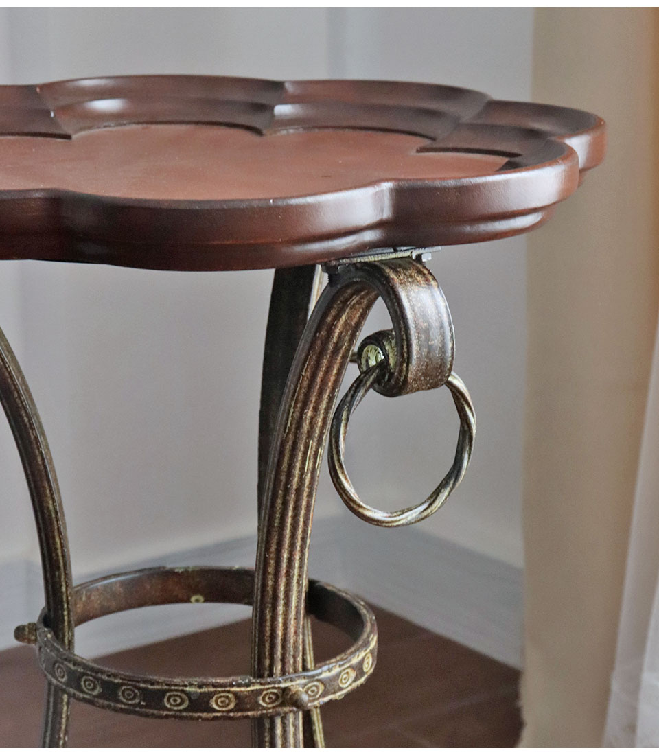 アンティーク調 木製 サイドテーブル コーヒーテーブル｜Y-KAGU(輸入