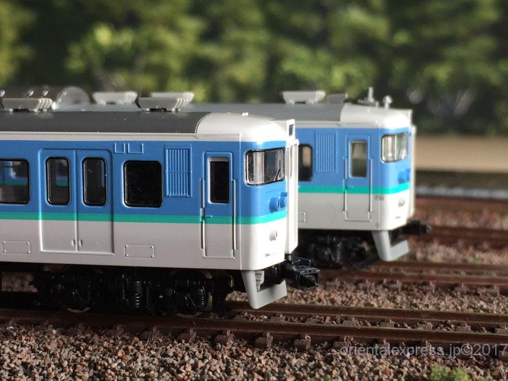 115系1000番台 長野色セット 入線です。 TOMIX 92709 | NGaugeJP