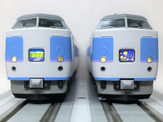 新!! 189系「グレードアップあずさ」入線です。KATO 10-1525 / 10-1526