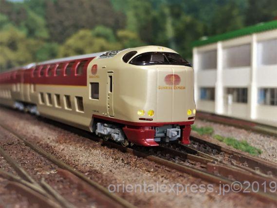 285系3000番台「サンライズエクスプレス」 (パンタグラフ増設編成)が