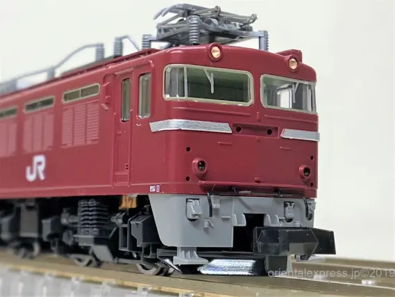 新 EF81「北斗星」塗装機が入線です！TOMIX 7126 新型モーターM-13搭載