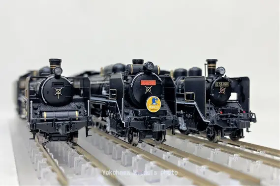 C57 1号機を弄ってみる。KATO 2024-1 やまぐち号やSL北びわこ号