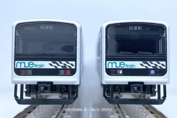 JR 209系在来線試験電車（MUE-Train）タイプセットが入線です。TOMIX