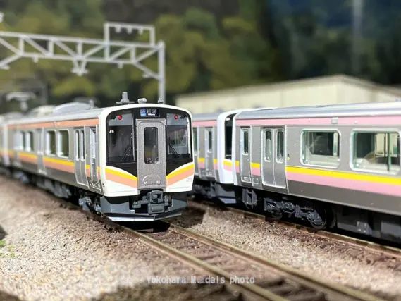 E129系100番台（A9編成）が入線しました。KATO 10-1736 | NGaugeJP