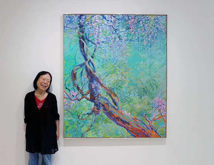 澤野水纓・個展「東京・パリ・ニューヨーク」実物でこそ伝わる力強さと