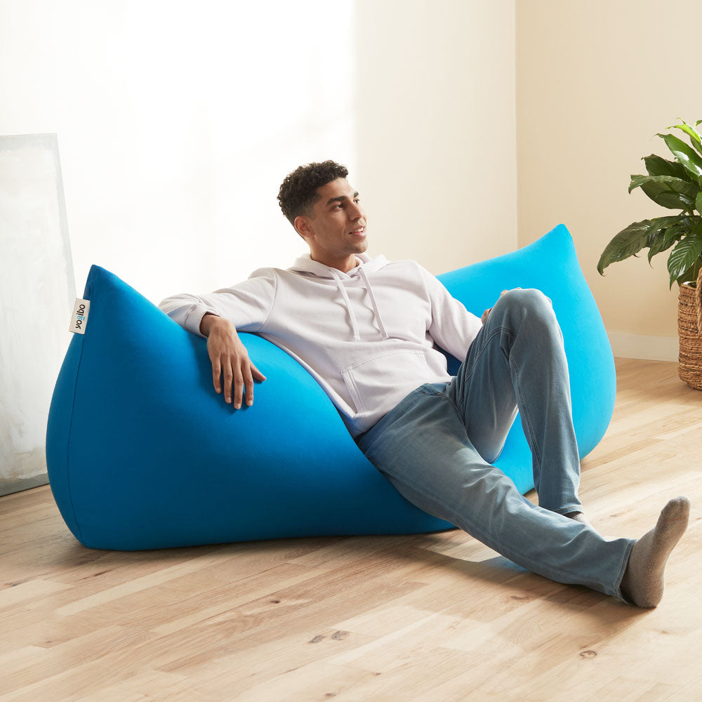 大阪市淀川区 直接手渡し希望】 ヨギボーマックス アクアブルー 大阪市