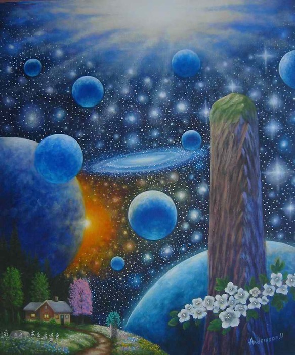 ヴィジョナリーアート「幻想の空間」ベニー・アンダーソン: わくわく