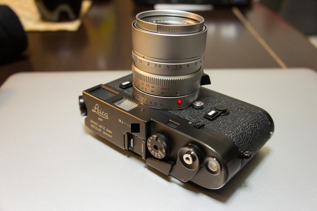 Leica M4 Black Chrome 初期ロット - 晴れ時々ジャズ、雨のちカメラ