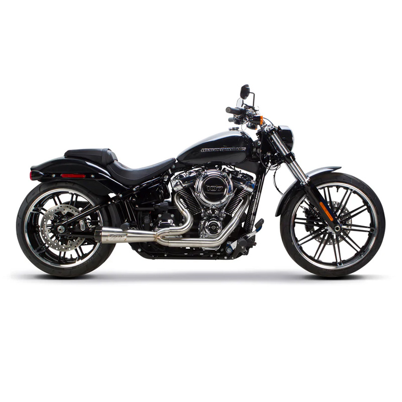 コンプS 2in1 フルエキゾーストマフラー ステンレス/カーボンエンド