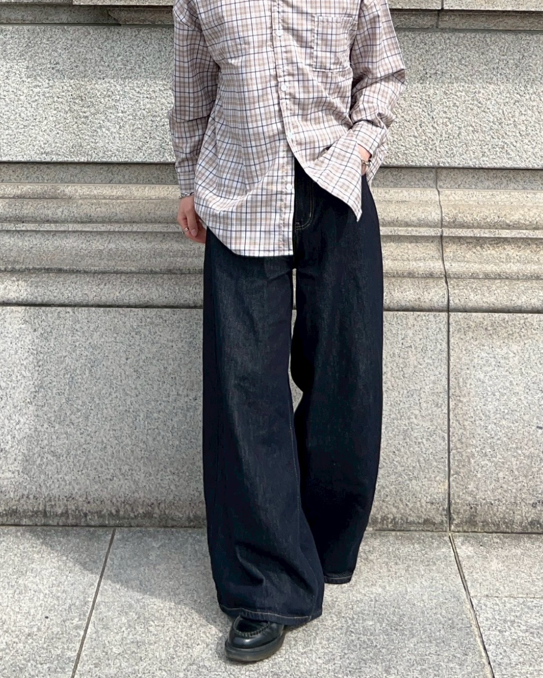 インディゴワイドデニムパンツ AS0040 – YOLO（ヨロ）｜ファッション通販