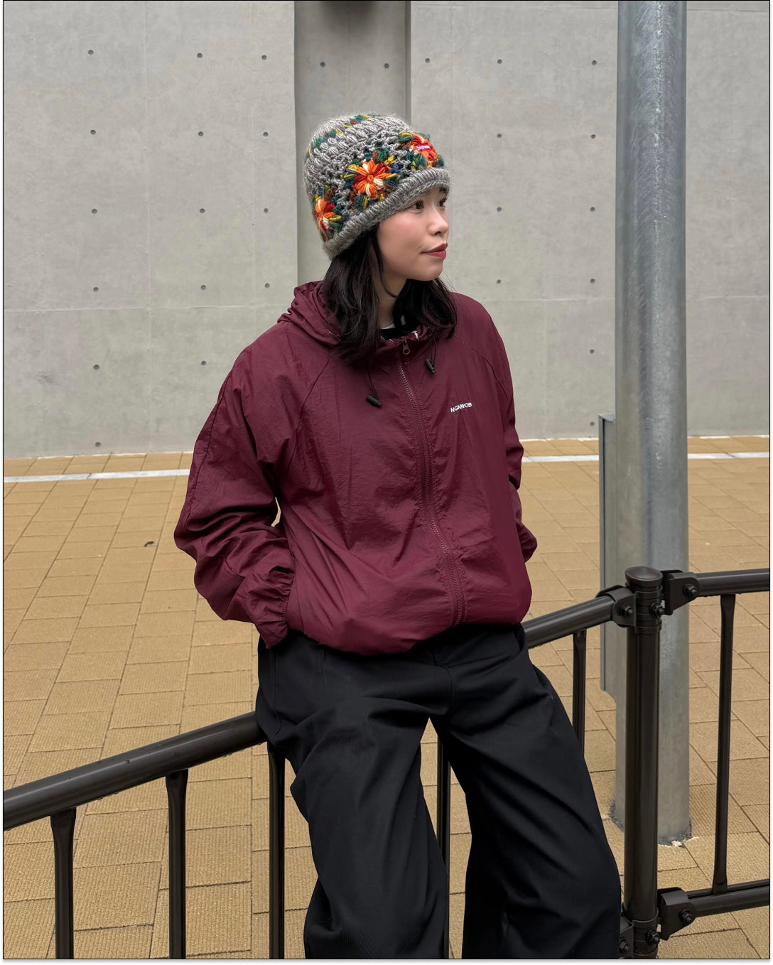 ドローコード付きナイロンフーディジャケット Y1650 – YOLO（ヨロ