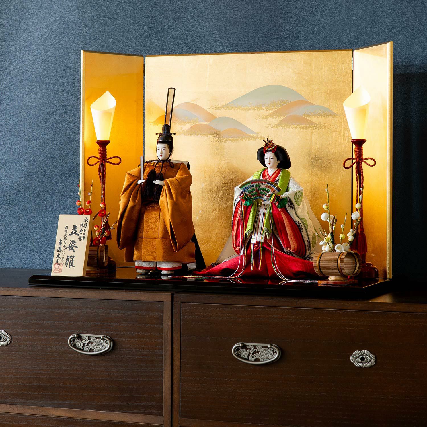 雛人形】三五親王 立姿雛 | 雛人形（ひな人形）・五月人形の吉徳