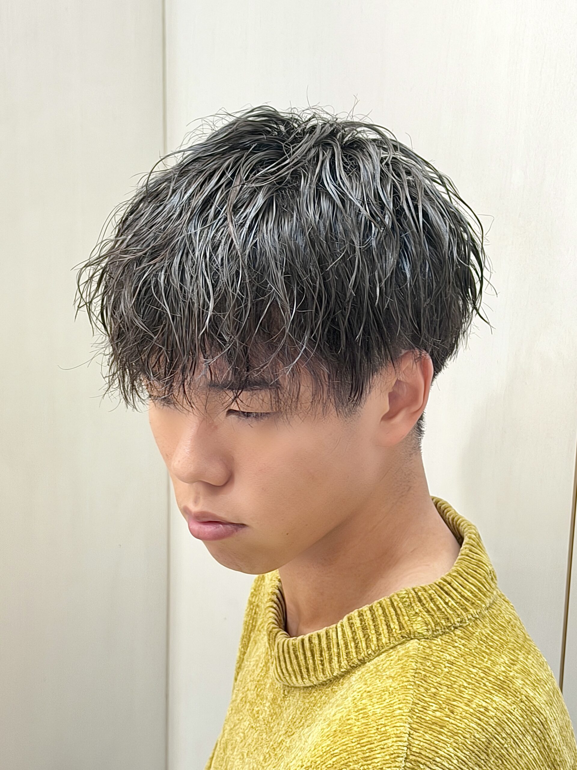 ヨシザワ人形町】ツーブロック刈り上げフェザーマッシュ|ヘアスタイル