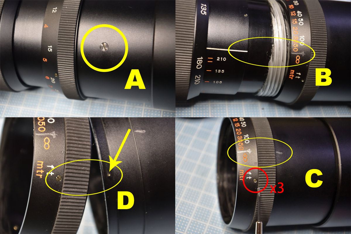 サン光機「Sun system zoom 85-210mm F4.8」分解・清掃 | ヨッシーハイム