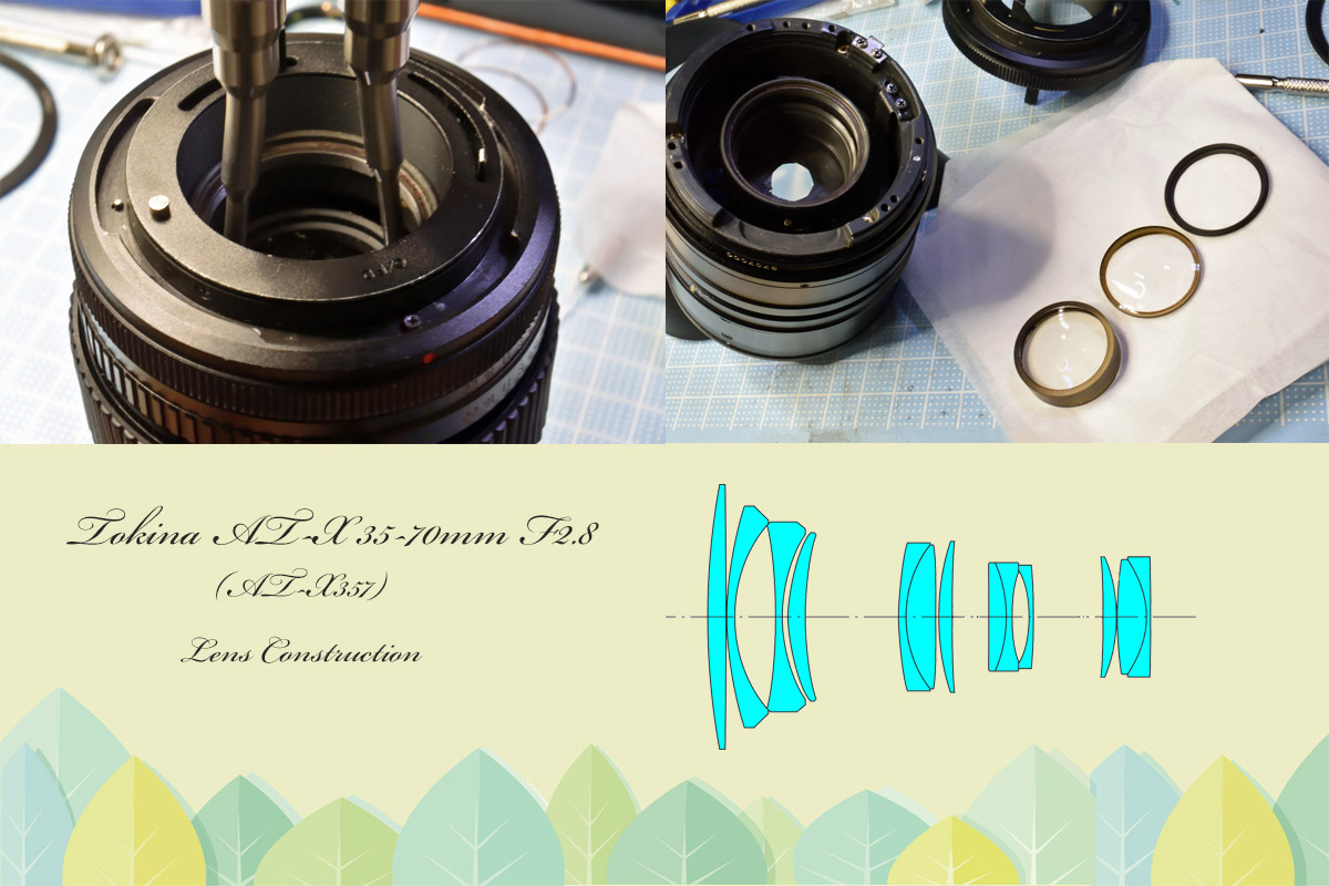 トキナ「Tokina AT-X 35-70mm F2.8 (AT-X357)」分解・清掃・作例