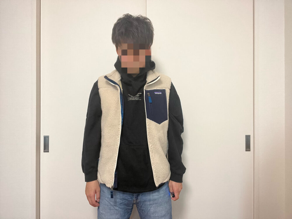 パタゴニア「レトロXベスト」のサイズ感・サイズ選びのコツを徹底