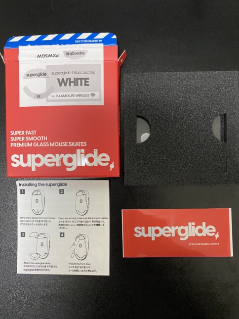 Pulsar Superglide レビュー】強化ガラスの超低摩擦マウスソール