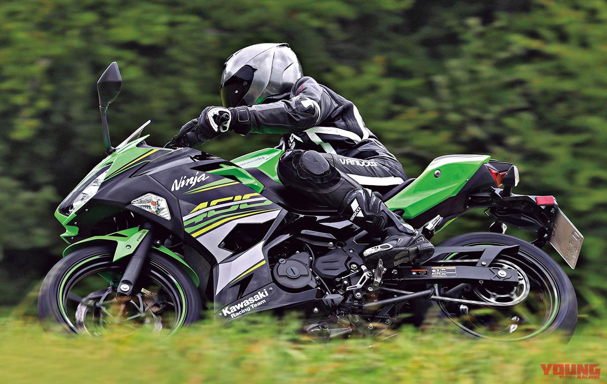 カワサキ400タイムスリップバトル〈中編〉'18ニンジャ400 vs '94ZXR400