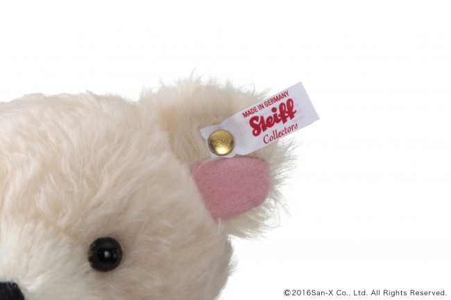 真っ白ふわふわな毛並みにキュン♪ 「シュタイフ社 × コリラックマ