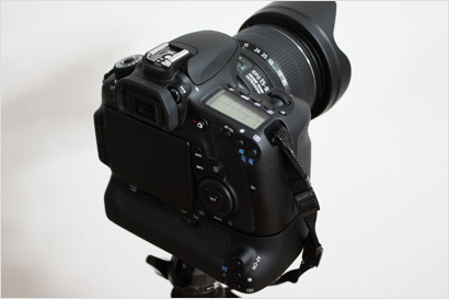 EOS 60D にバッテリーグリップを装着！: 君色少年