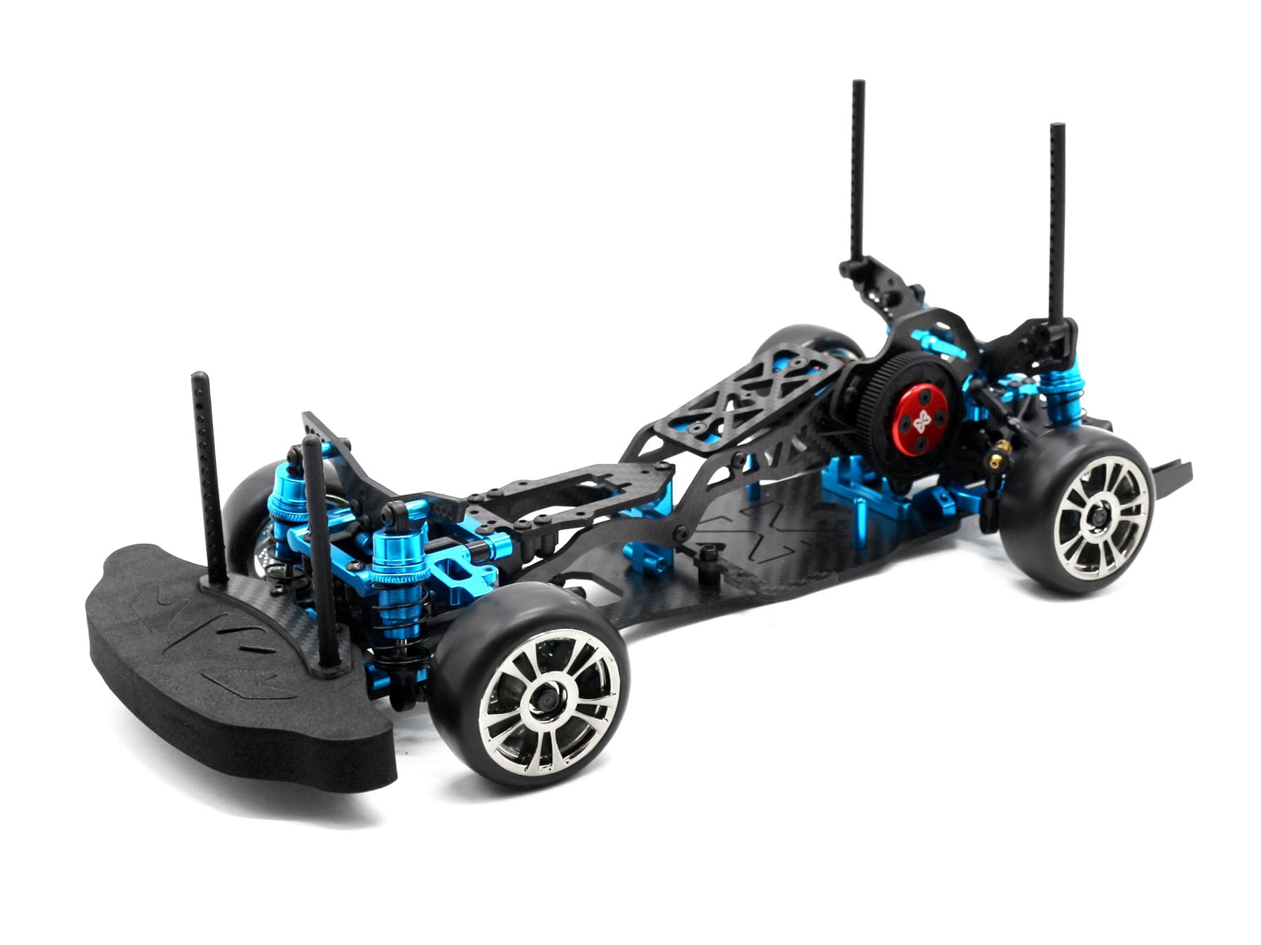 PMM 1/10 Mini-size センタードライブカーボンシャーシキットRC