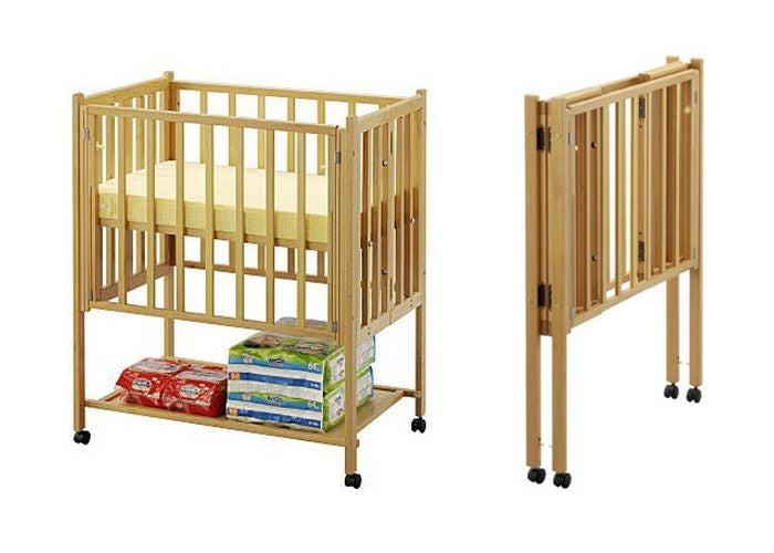 ツーオープンミニサイズベッド b-side mini | 国産ベビーベッド製造