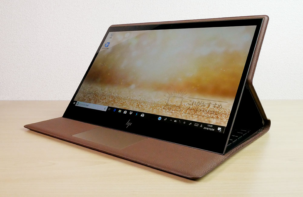 HP Spectre Folio 13のレビュー！本革がかっこよすぎる！ペンの描き
