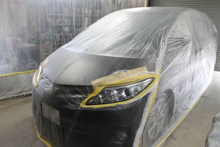 トヨタ ACR50 エスティマ ヘッドライトの曇り取り - Y'sボディー