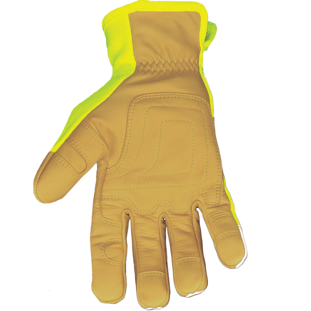 Safety Lime FR Mechanics Hybrid - Youngstown Glove