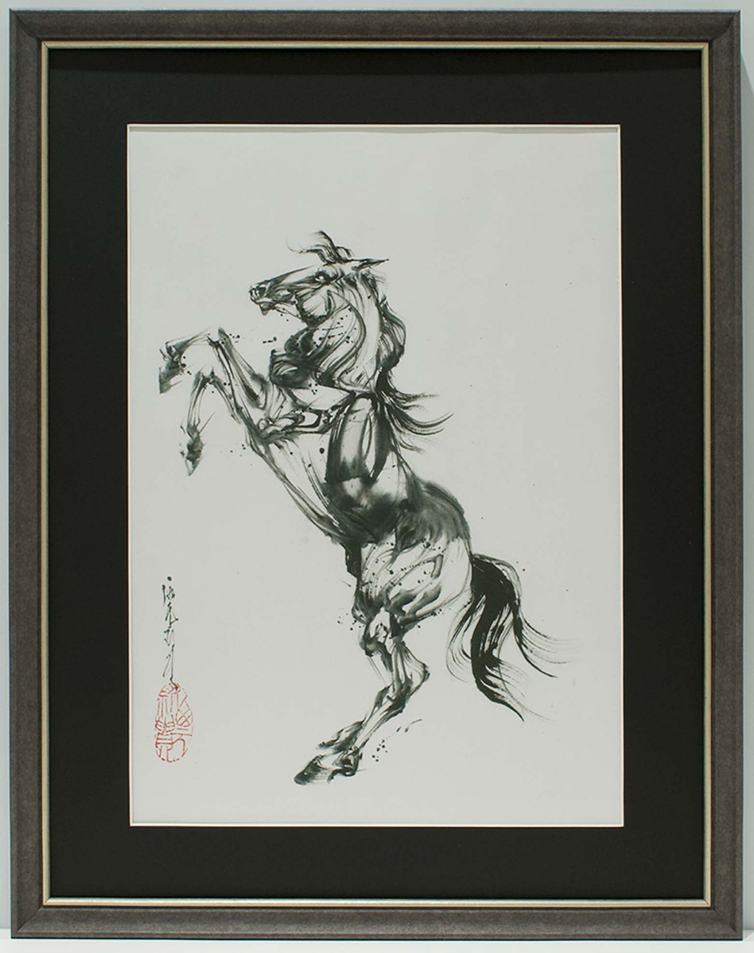 西元祐貴 2026年 干支墨絵 ～午(うま)～ 販売