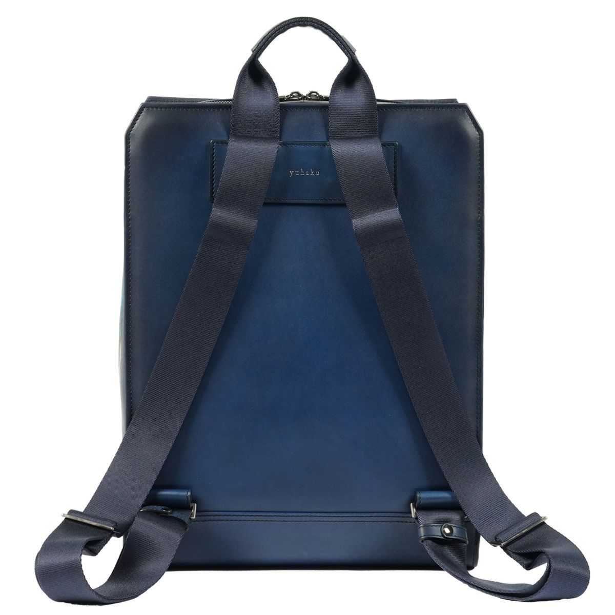 YAT030 仲垣友博一点染めシリーズ バックパック ｜美しい色彩の革財布