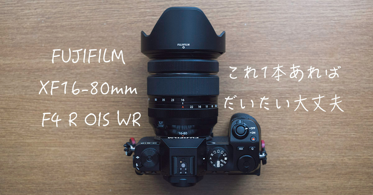 作例あり]FUJIFILM XF16-80mm F4 R OIS WR このレンズがあれば大体の