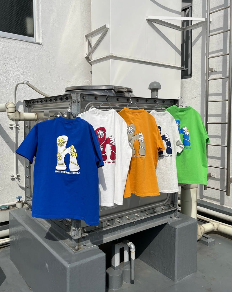 H flower logo Tee – YZ