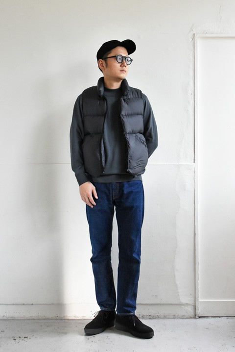 Crescent Down Works（クレセントダウンワークス）NBNWベスト オリーブ