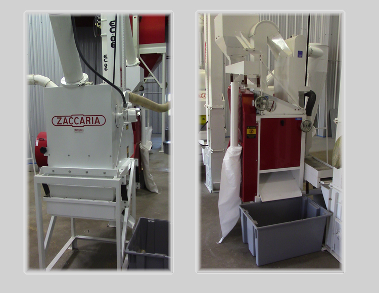 James Farms ZX-6 Rice Milling System | ZaccariaUSA